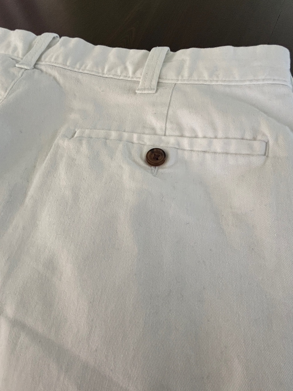 2 Pack J. Crew Cotton Chino Shorts - Navy and White - Picture 5 of 6